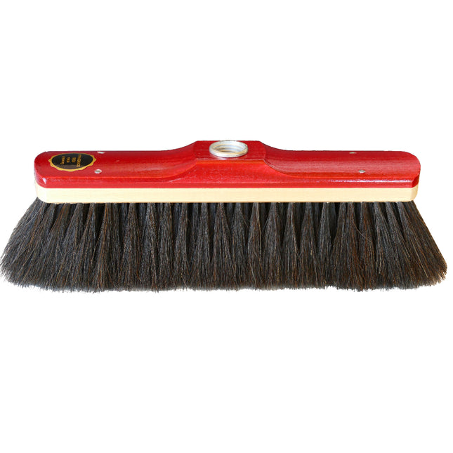 Stubenbesen 28 cm in Mahagoni‑Optik mit Rosshaar – schonende Staubbindung für glatte Böden, edles Buchenholz & hochwertige Verarbeitung.