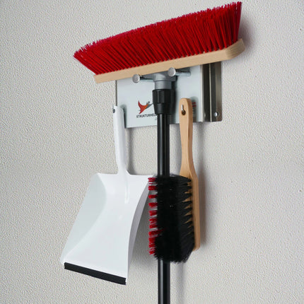 Straßenbesen‑Set 40 cm – robustes Kehrset für Hof & Außenflächen