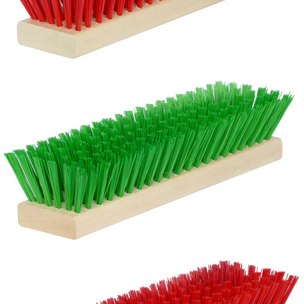 ürsten-Set Grün & Rot – Ersatz für Fußabtreter Exklusiv, DirtKing PRO/LITE & Schuhabstreifer Lite.