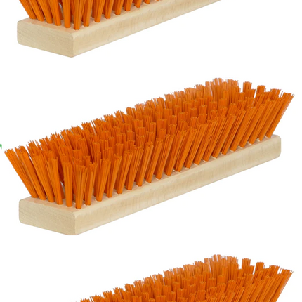 Ersatzbürsten-Set für Fußabtreter – 3-teilig, Orange