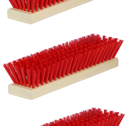 Ersatzbürsten-Set Fußabtreter – 3-teilig, Rot