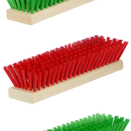 Bürsten-Set Rot & Grün – Ersatz für Fußabtreter Exklusiv, DirtKing PRO/LITE & Schuhabstreifer Lite.