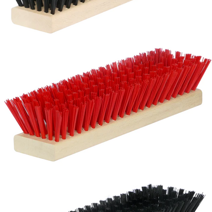 Ersatzbürsten-Set für Fußabtreter – 3-teilig, Rot/Schwarz