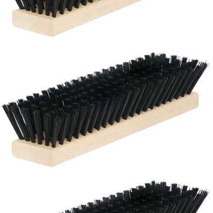 Ersatzbürsten-Set Fußabtreter – 3-teilig, Schwarz