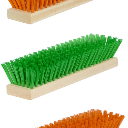 Ersatzbürsten-Set Grün & Orange – für Fußabtreter Exklusiv, DirtKing PRO/LITE & Schuhabstreifer Lite.