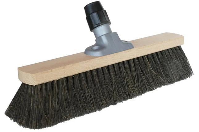 Industriebesen Arenga 40 cm mit robusten Borsten – ideal für groben Schmutz, Staub & Ölreste in Werkstatt und Industrie.