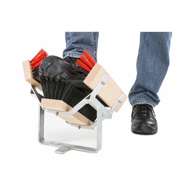 Outdoor Schuhreiniger mit Bürsten - zur Reinigung von Schuh & Stiefel im Außenbereich