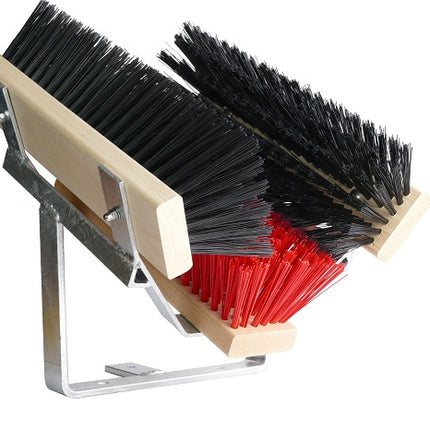 Schuhabstreifer mit Schuhreiniger Bürsten - wetterfest für Außen