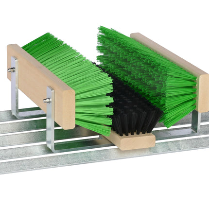 Schwarze Bürste für Sohlenreinigung am Fußabtreter – kompatibel mit DirtKing, Exklusiv & Lite-Modellen