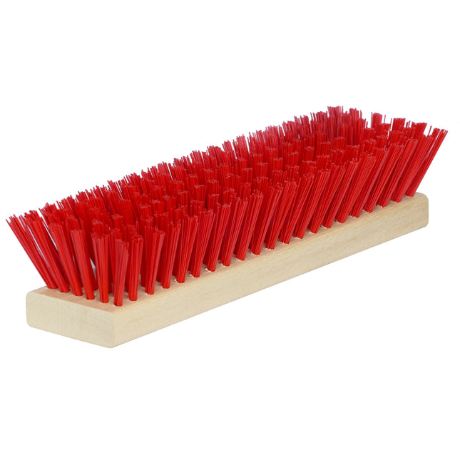 Ersatzbürste Boden für Schuhreiniger und Schuhabstreifer – kompatibel mit Exklusiv, Lite & DirtKing (Rot)