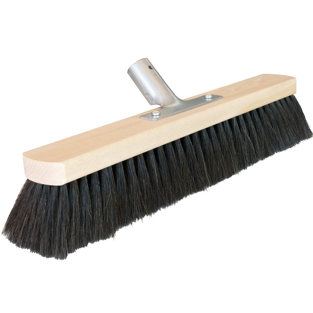 Saalbesen Premium 40 cm – Rosshaar-Mix & Metallhalter Ø 24 mm
