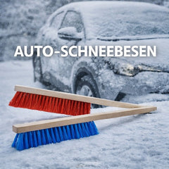 Auto‑Schneebesen mit Eiskratzer – robust für PKW, SUV & Transporter. Ideal zum Entfernen von Schnee und Eis im Winter.