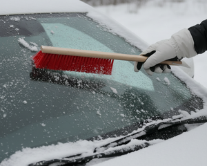 Auto‑Schneebesen mit Eiskratzer – robust für PKW, SUV & Transporter. Ideal zum Entfernen von Schnee und Eis im Winter.