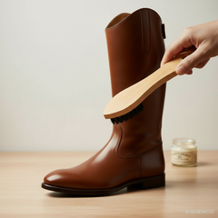 Bürsten zum Eincremen von Schuhen & Stiefeln zur Schuh- und Stiefel- Pflege