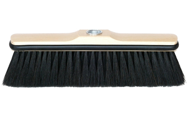 Stubenbesen 28 cm aus Buchenholz mit Rosshaar & Kantenschutz – sanft zu empfindlichen Böden, stark gegen feinen Staub & Schmutz.