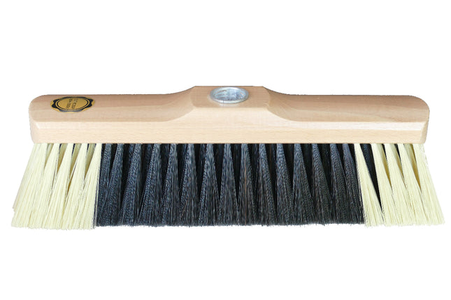 Stubenbesen Standard 28 cm aus Buchenholz mit Kunstborsten – ideal für glatte Böden, staubarmes Kehren & gründliche Innenreinigung.
