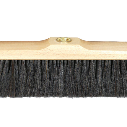 Stubenbesen Catania 28 cm aus geöltem Buchenholz mit reinem Rosshaar – gründliche Staubbindung für glatte und empfindliche Böden.