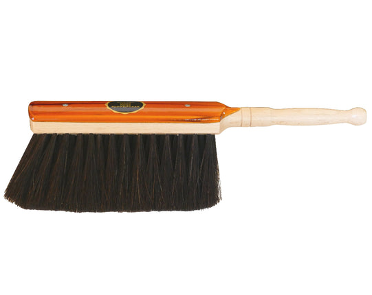 Handfeger Imola 30 cm aus Buchenholz mit reinem Ross‑Schweifhaar – antistatisch, staubbindend und ideal für Parkett, Laminat & Fliesen.