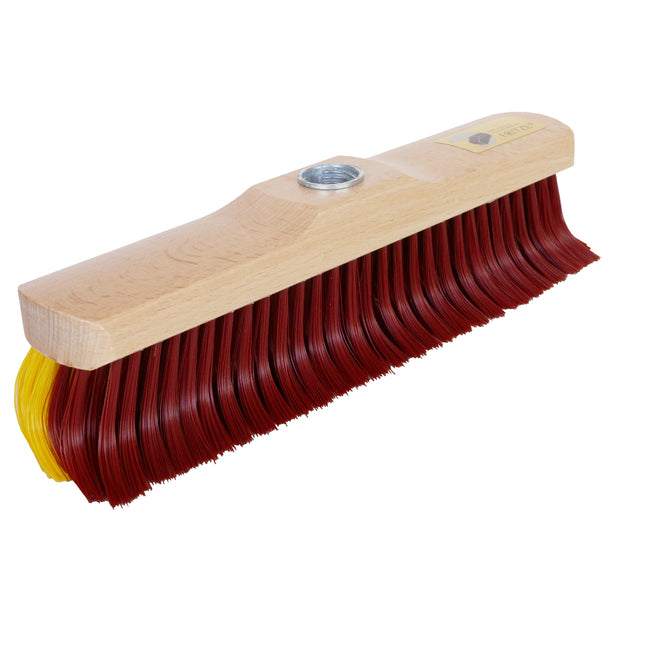 Krallenbesen 30 cm aus Buchenholz mit gebogenen Fusselschreck‑Borsten – tiefenreinigend für Teppiche, Fugen, Ecken & strukturierte Böden.