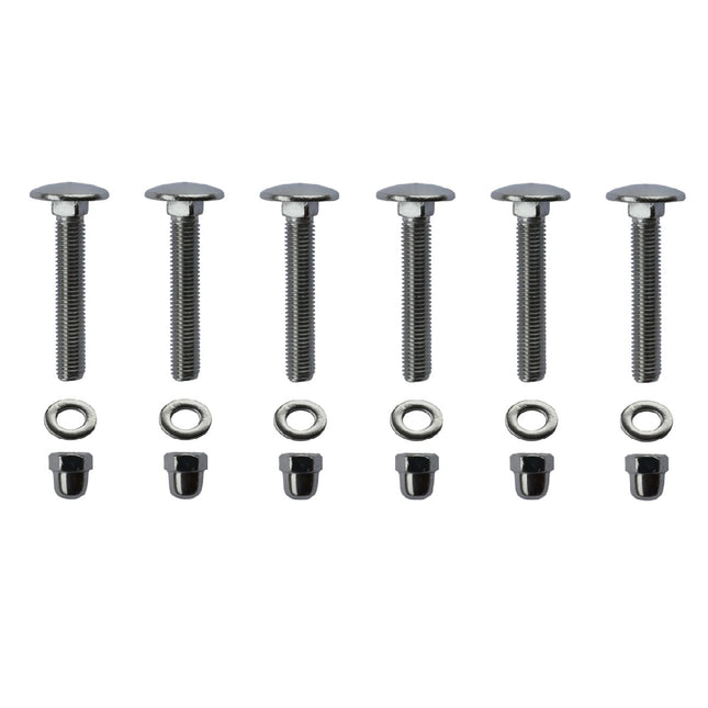 Schrauben zur Befestigung von Bürsten am Fußabtreter und Schuhabstreifer