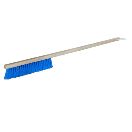 Winter‑Autoschneefeger 78 cm aus Buchenholz – zweireihige Borsten & starker Eiskratzer für große Fahrzeuge.