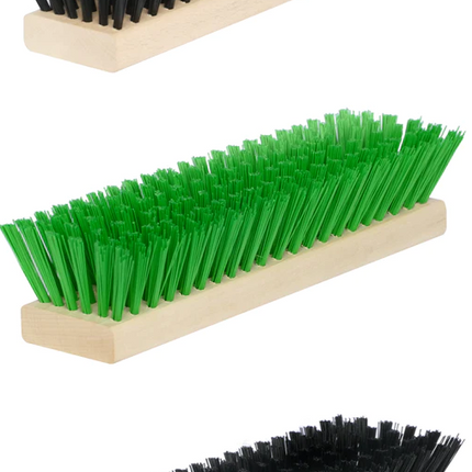 Bürsten-Set Grün & Schwarz – Ersatz für Fußabtreter Exklusiv, DirtKing PRO/LITE & Schuhabstreifer Lite.
