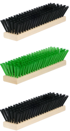 Bürsten-Set Grün & Schwarz – Ersatz für Fußabtreter Exklusiv, DirtKing PRO/LITE & Schuhabstreifer Lite.