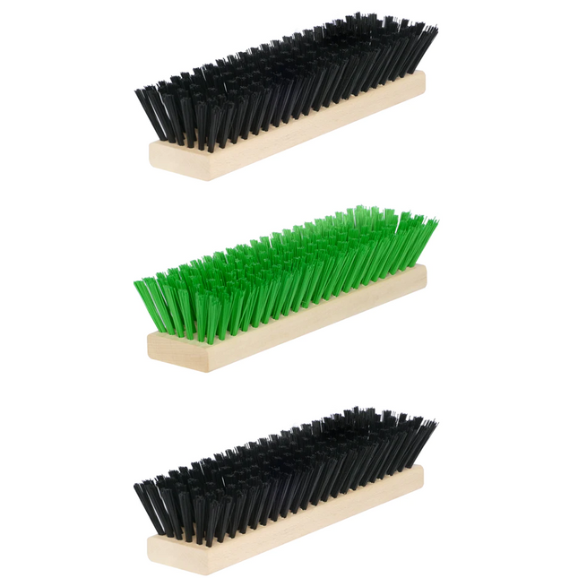 Bürsten-Set Grün & Schwarz – Ersatz für Fußabtreter Exklusiv, DirtKing PRO/LITE & Schuhabstreifer Lite.