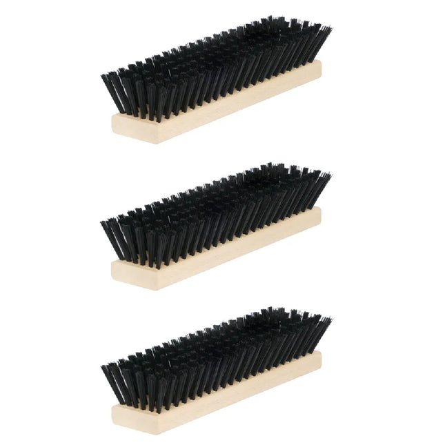 Ersatzbürsten Set für Schuhreiniger – passend für Fußabtreter Exklusiv & Schuhabstreifer Lite, DirtKing Pro/Lite - (Schwarz)