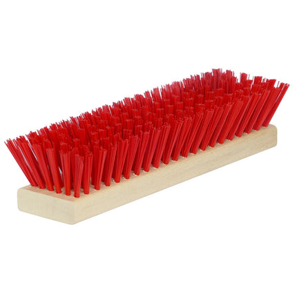 Ersatzbürste Bodenbürste Schuhreiniger – passend für Fußabtreter Exklusiv, Schuhabstreifer Lite, DirtKing Pro/Lite/Mini (Rot)