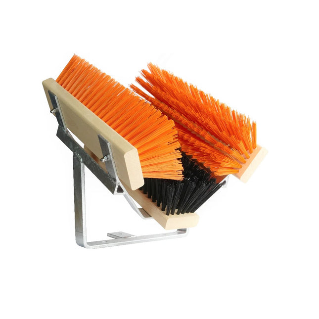 Schuhreiniger für Außenbereiche mit verzinktem Stahlrahmen und starker Reinigung