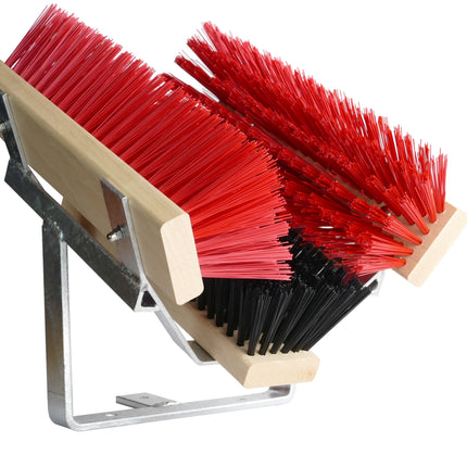 Fußabstreifer Premium – Schwarz & Rot
