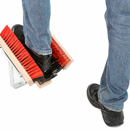 Hochwertiger Schuhabstreifer mit austauschbaren Bürsten für langanhaltende Sauberkeit und einfache Pflege.