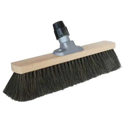 40 cm Arenga‑Industriebesen für Öl, Späne & Feuchtigkeit – hitzebeständig, robust, ideal für Werkstatt & 5S‑Systeme