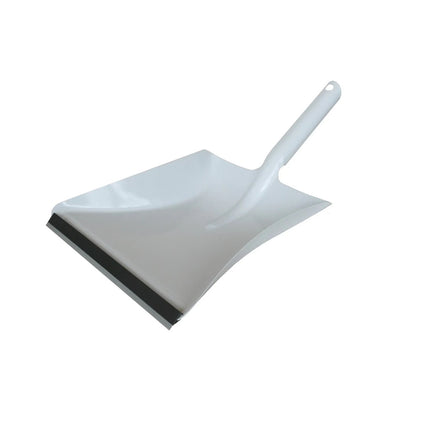 Wetterfeste Metall‑Kehrschaufel mit Gummilippe – stabil, pulverbeschichtet & ideal für professionelle Außenreinigung