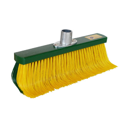 35 cm Krallenbesen für Laub, Erde & Fugen – robuste Kunststoffborsten, ideal für Garten, Hof & Außenflächen