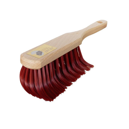 Krallenbesen‑Set mit Handfeger, Kehrschaufel und Alu‑Wandhalter 325×160×80 mm – perfekt für hartnäckigen Außenschmutz.