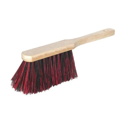 Outdoor‑Besen‑Set mit Handfeger, Kehrschaufel und Alu‑Wandhalter 325×160×80 mm – robust für alle Außenflächen.