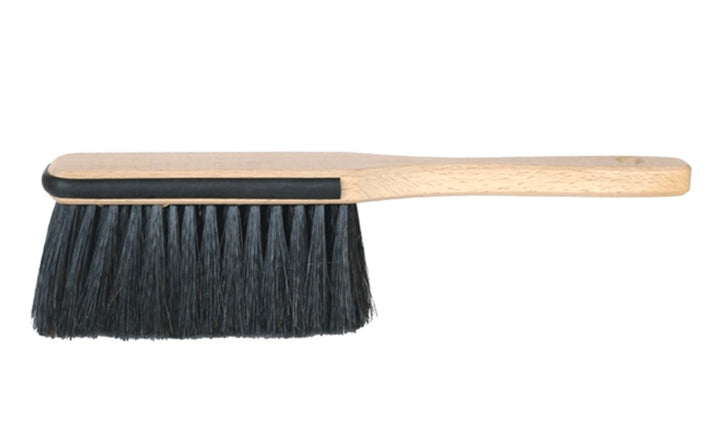 Handfeger aus Buchenholz mit Kantenschutz & Mischhaar – 30 cm