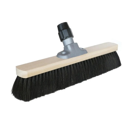 40 cm Rosshaar‑Saalbesen – extrem staubbindend & leise, ideal für Parkett, Büros, Praxen & empfindliche Innenbereiche
