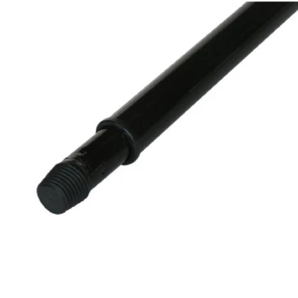 Reinigungsset für glatte Böden: Saalbesen, Handfeger und Kehrschaufel platzsparend an stabiler Alu‑Wandhalterung.