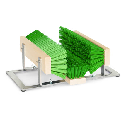 Schuhabstreifer Lite – Kompakter Metall‑Schuhreiniger mit Bürsten