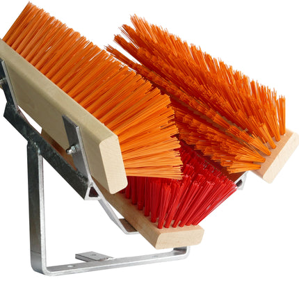 Schuhabstreifer mit Seiten- und Bodenbürsten – reinigt Sohlenränder & Profilkanten