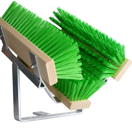 Schuhreiniger mit 3 Bürsten & Metallrahmen – Made in Germany für Außenbereiche