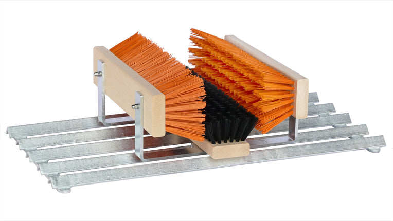 Schuhreiniger mit Bürsten – für Außenbereich bei starker Verschmutzung