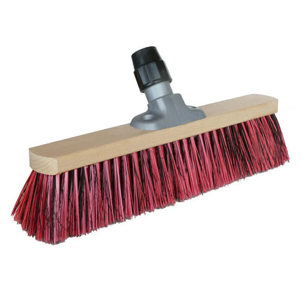 40 cm Straßenbesen Arenga/Elaston – stark bei Staub, Laub, Spänen & Feuchtigkeit, ideal für Außenbereiche & 5S‑Systeme