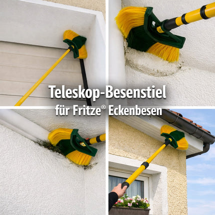 Teleskop-Besenstiel für Fritze® Eckenbesen – extra lang