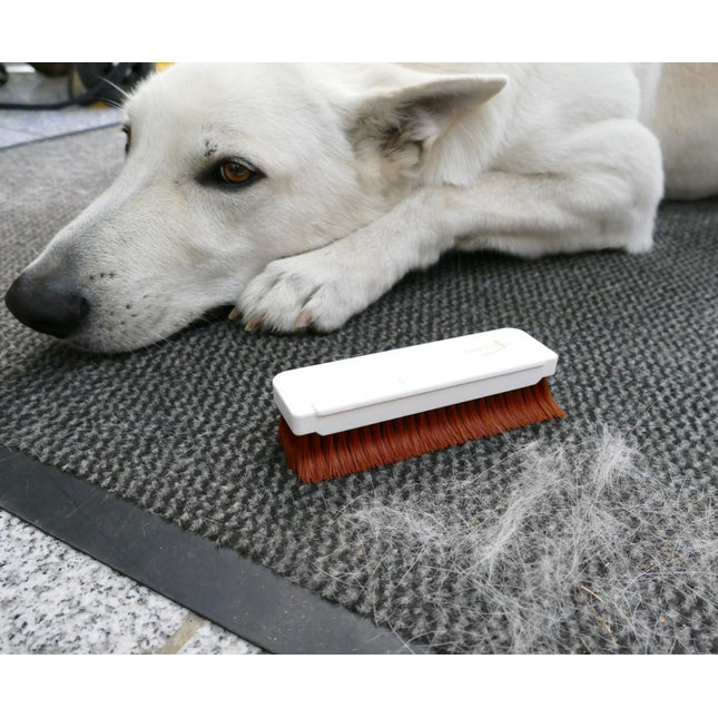 Der große Fusselschreck® – Bürste mit Krallenborsten für Tierhaare, Fussel & Staub. Für Sofa, Kleidung & Auto. Made in Germany. 
