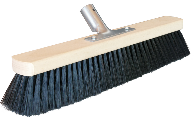 Saalbesen Standard 40 cm – Kunstborsten & Metallhalter Ø 24 mm