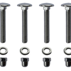 Schrauben-Set für Bürsten an Fußabtretern Exklusiv, DirtKing & Schuhabstreifer Lite. 6-teilig, rostfrei.